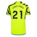 Maillot de foot Arsenal Fabio Vieira #21 Extérieur vêtements 2023-24 Manches Courtes